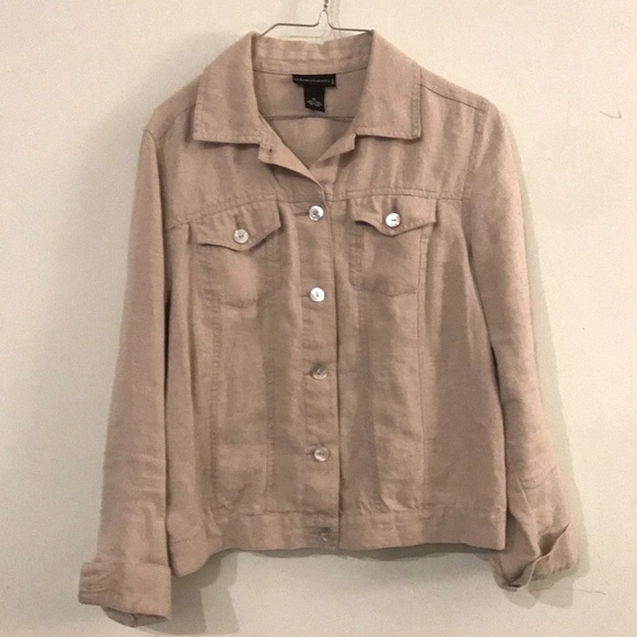 Statements Linen Jacket - Picture 1 of 5